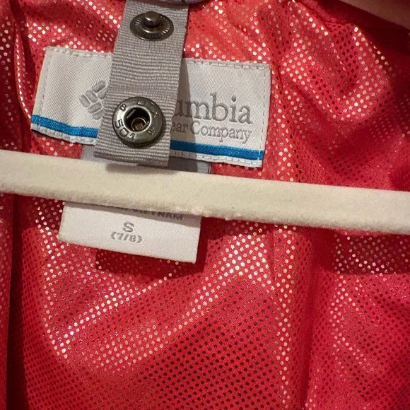 Columbia Kids 2 Piece Winter Coat Sz S 7/8 - Picture 2 of 7